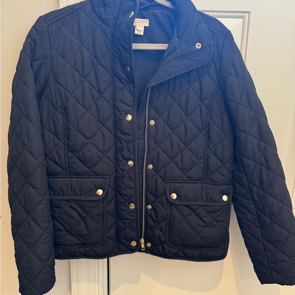 J.Crew Black Jacket with Gold Details
